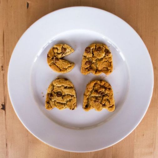 Форма для выпечки Pac-Man Печенье из формочек Форма для выпечки Pac-Man Печенье из формочек