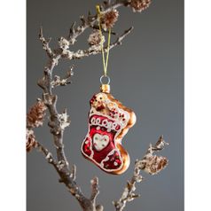 Набор ёлочных украшений Ginger celebration из коллекции New Year Essential, 4 шт.