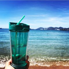 Непадающий стакан Mighty Mug Ice: Teal (Translucent Color)