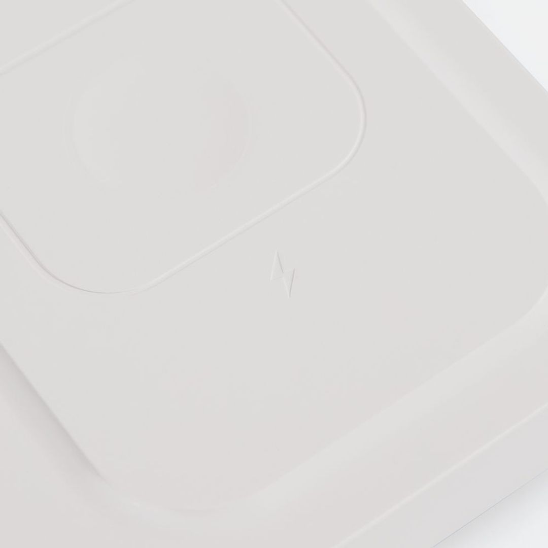 Беспроводное зарядное устройство с подогревом кружки Hot Task (Белая)