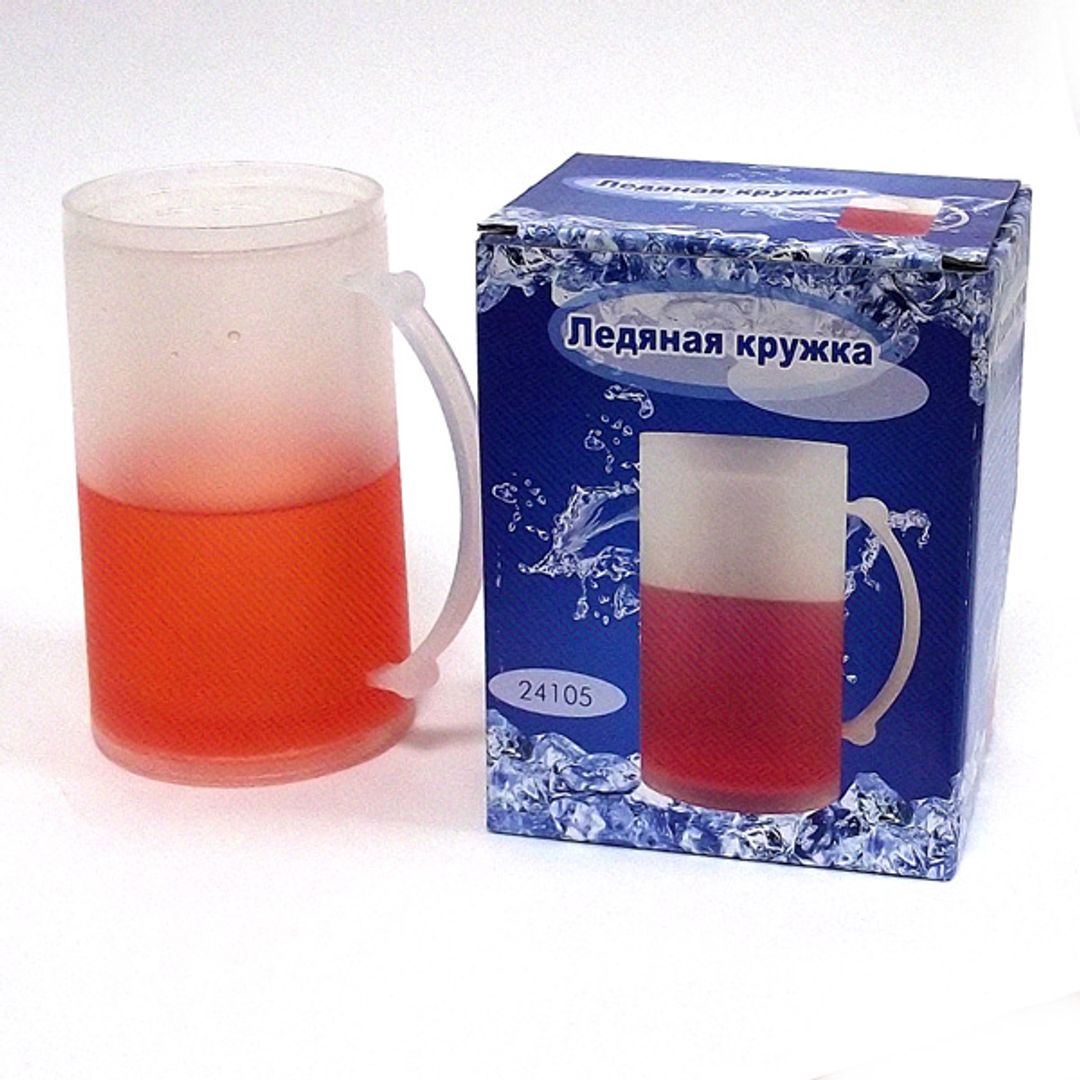 Ледяная кружка Оранжевая Ледяная кружка Оранжевая