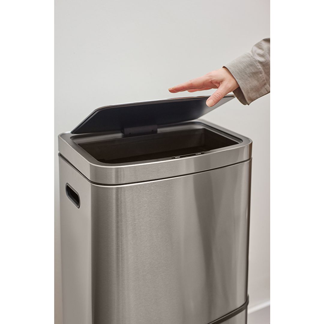 Контейнер мусорный с 2-мя отделениями Smart Bin сенсорный (60 л)