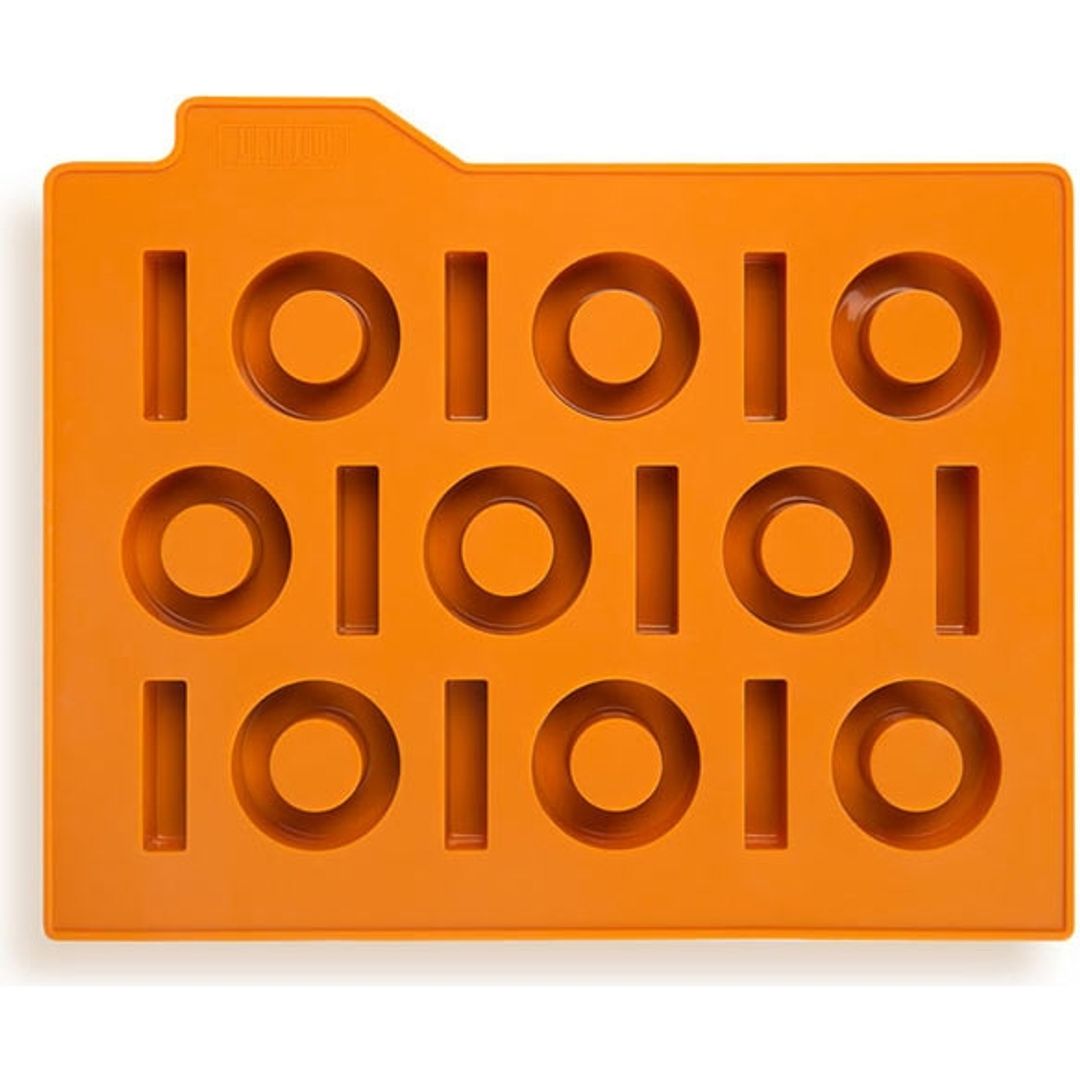 Форма для льда Бинариус Оранжевый Форма для льда Бинариус Оранжевый