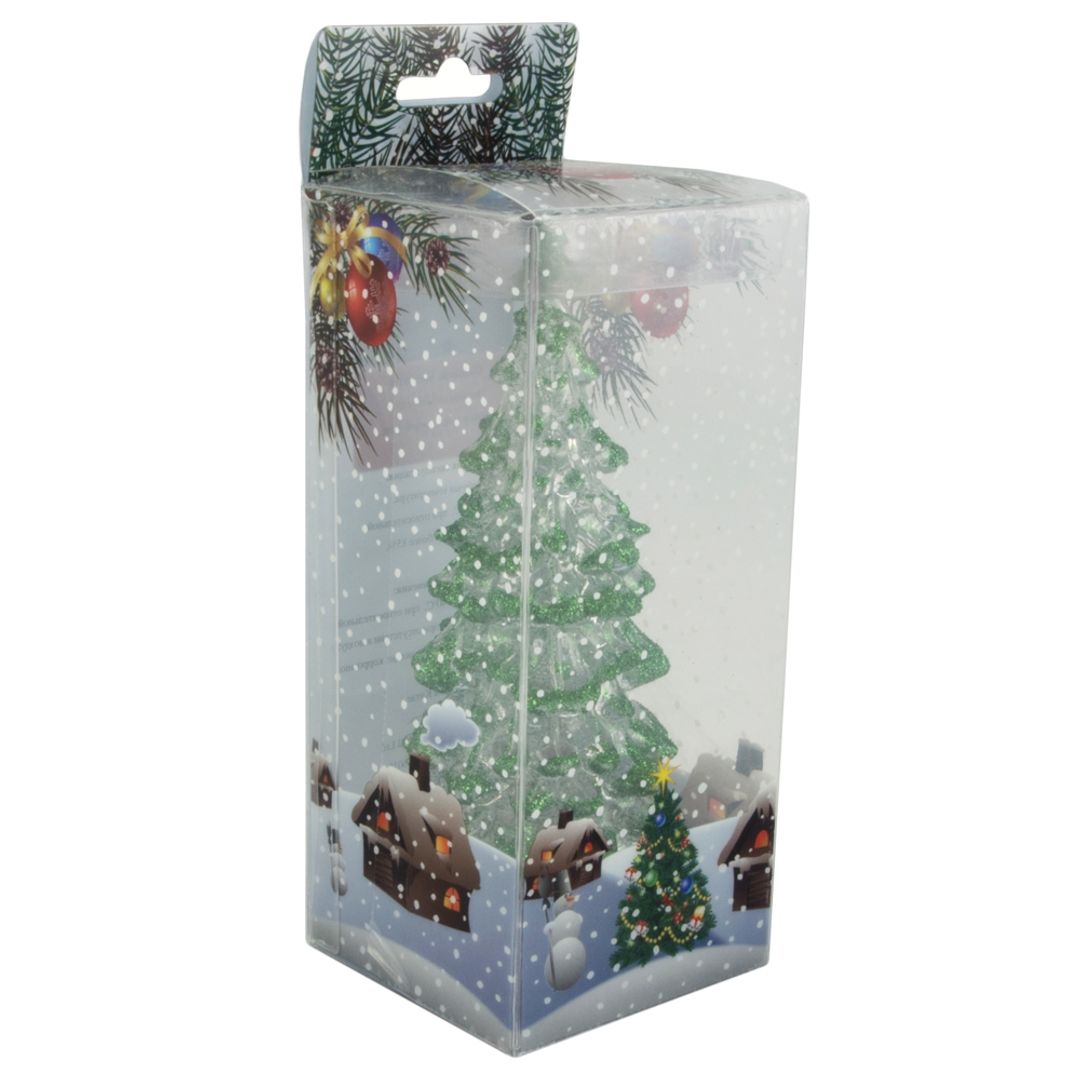 Светящаяся новогодняя елочка