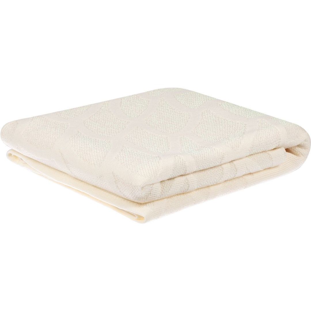 Плед Serpentica (Молочный с люрексом) Плед Serpentica (Молочный с люрексом)