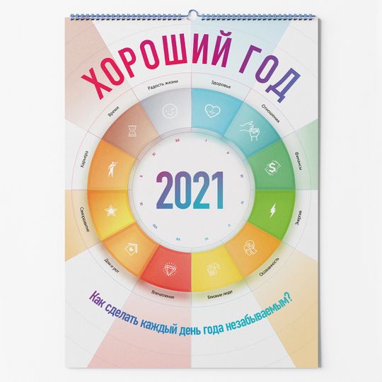 Концепт-календарь Хороший год 2021