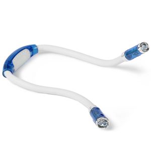 Гибкий фонарь-трансформер (Бело-синий)