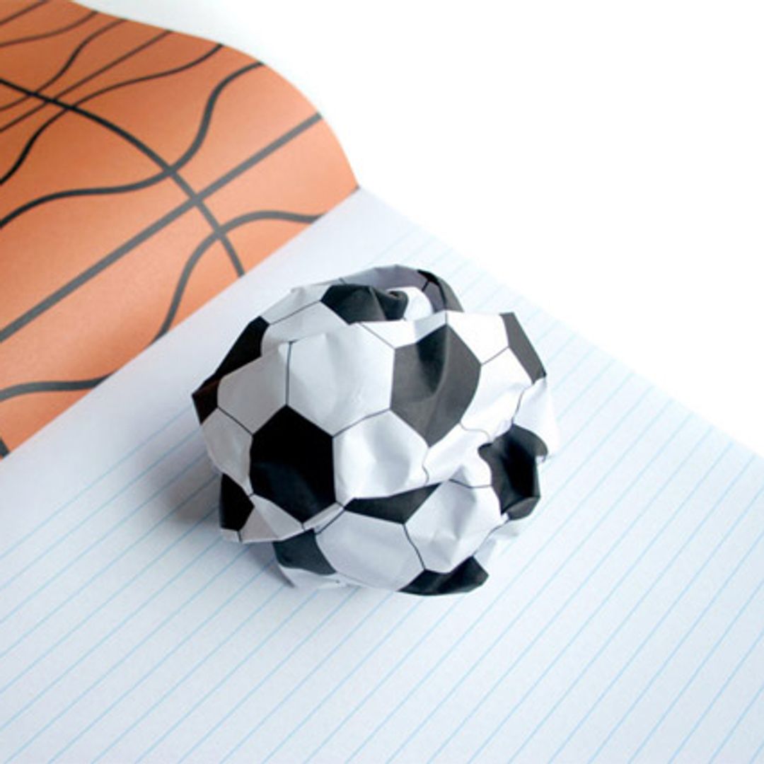 Блокнот Мячи Блокнот Мячи