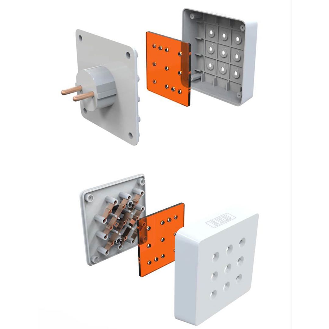 Розетка Розеткус-8