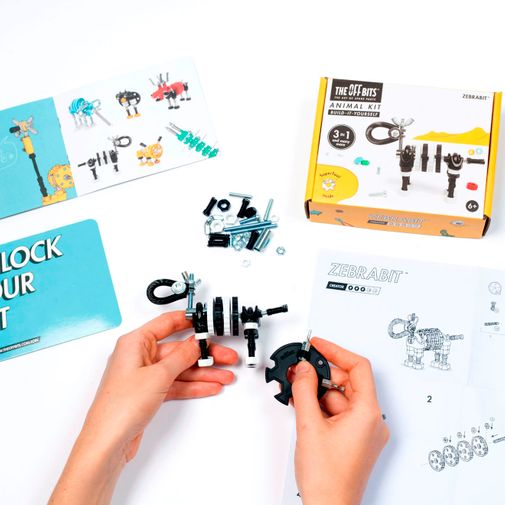 Игрушка-конструктор The Offbits Zebrabit Игрушка-конструктор The Offbits Zebrabit