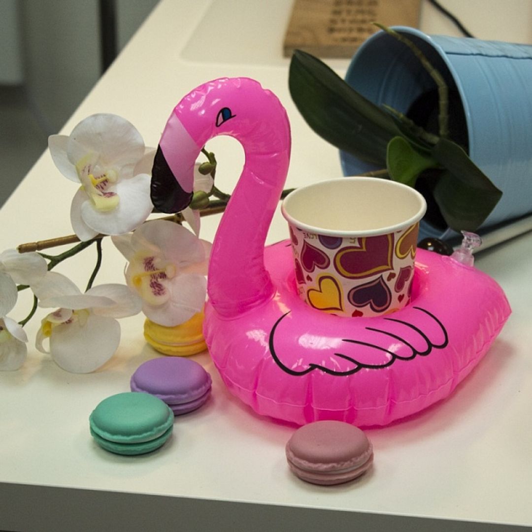 Надувной подстаканник Фламинго Надувной подстаканник Фламинго