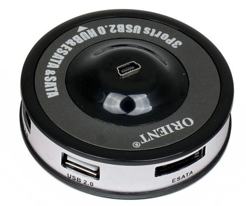USB Хаб +SATA +eSATA