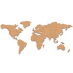 Пробковая карта мира