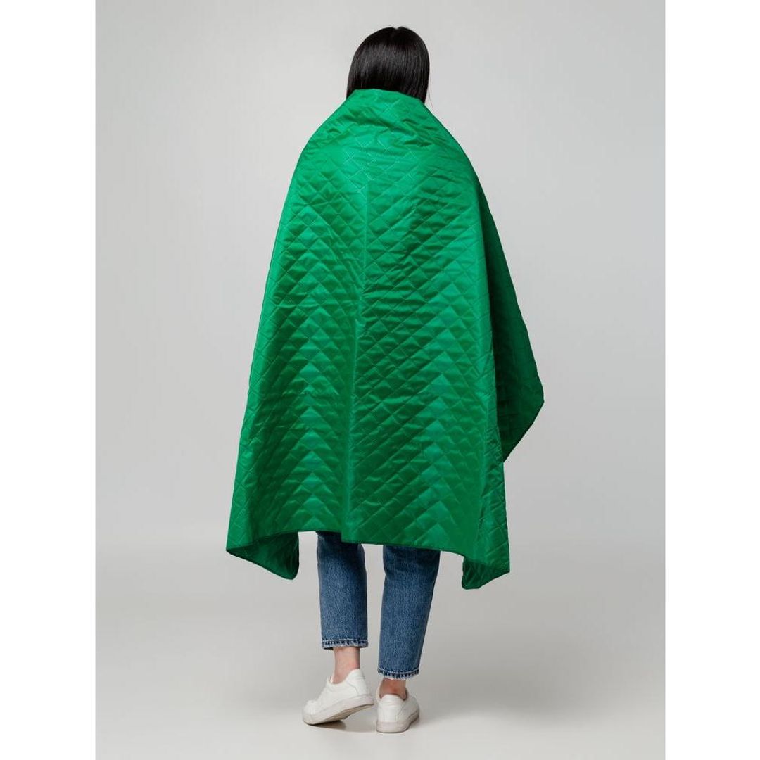 Плед-пончо для пикника SnapCoat (Зеленый) Плед-пончо для пикника SnapCoat (Зеленый)