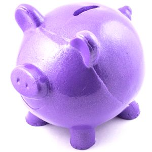 Копилка Свинка (Сиреневый) Копилка Свинка (Сиреневый)