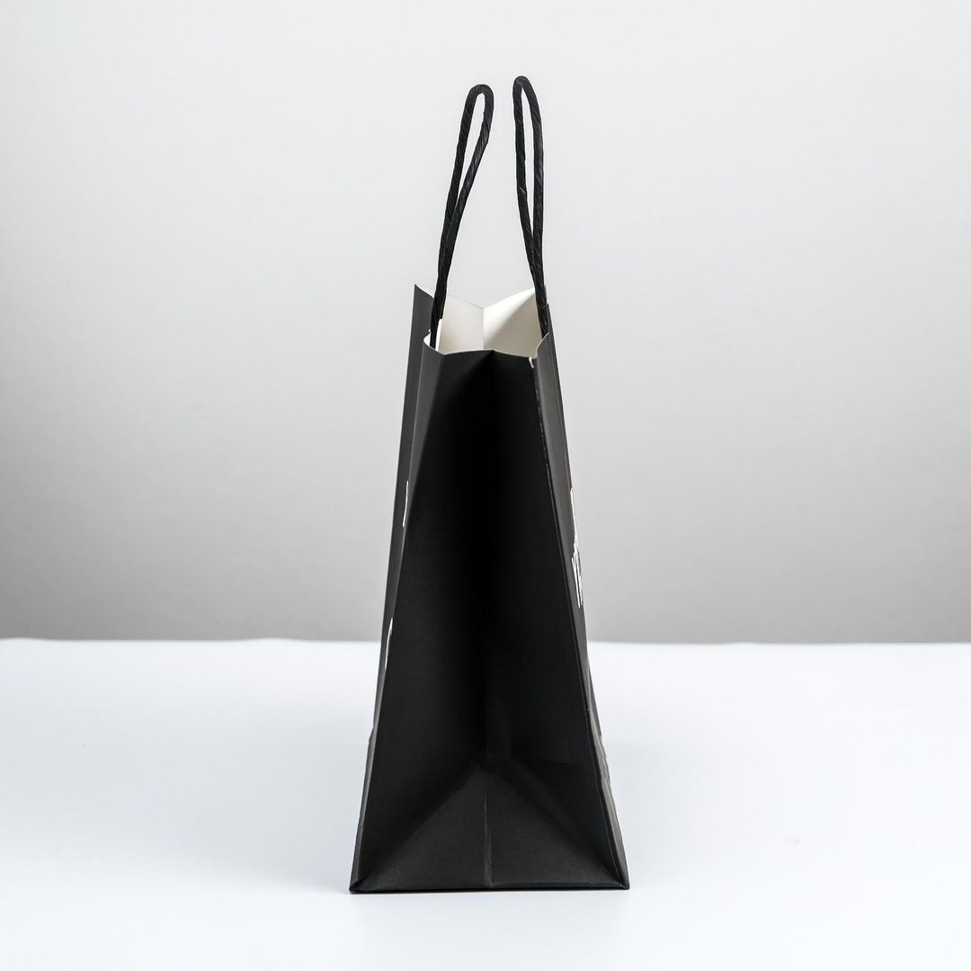 Подарочный пакет Хуже уже некуда (22 х 22 х 11 см)