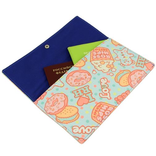 Конверт для путешествий Sweet Popcorn С документами Конверт для путешествий Sweet Popcorn С документами