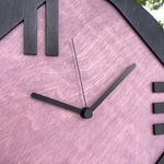 Часы настенные 3-7-11 Бургундия