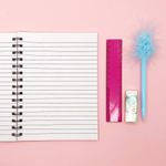 Канцелярский набор Лама Pink lama