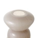 Ваза Riverstone, 25 см, жемчужно-серая