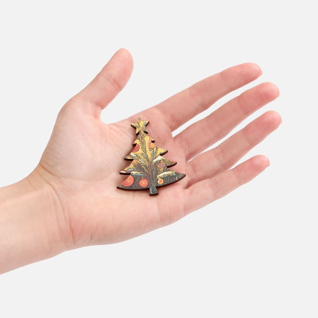 Пазл фигурный Елочка