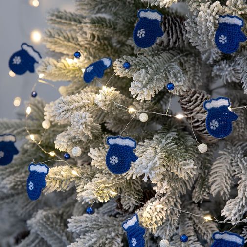 Гирлянда Merry Mittens (Синяя) Гирлянда Merry Mittens (Синяя)
