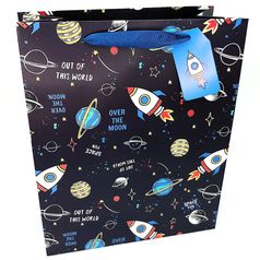 Подарочный пакет Rocket in space