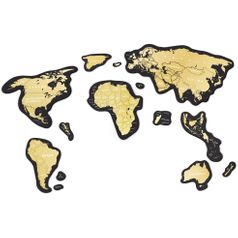 Магнитная Скретч-карта мира Travel Map Magnetic World