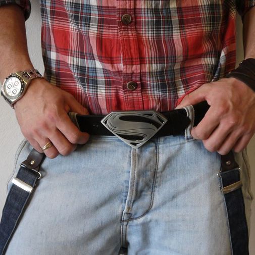 Пряжка на ремень Супермен Пряжка на ремень Супермен