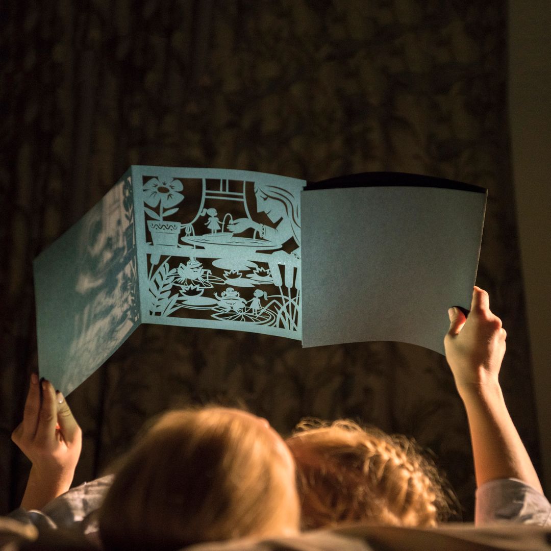 Книга Театр теней Дюймовочка Книга Театр теней Дюймовочка