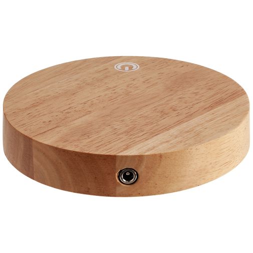 Левитирующий глобус над деревянной подставкой 14 см