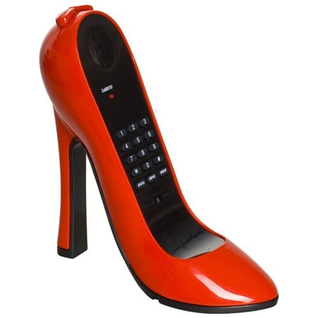 Телефон Туфелька Красный Телефон Туфелька Красный