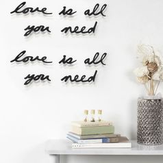 Надпись на стену Love is all you need