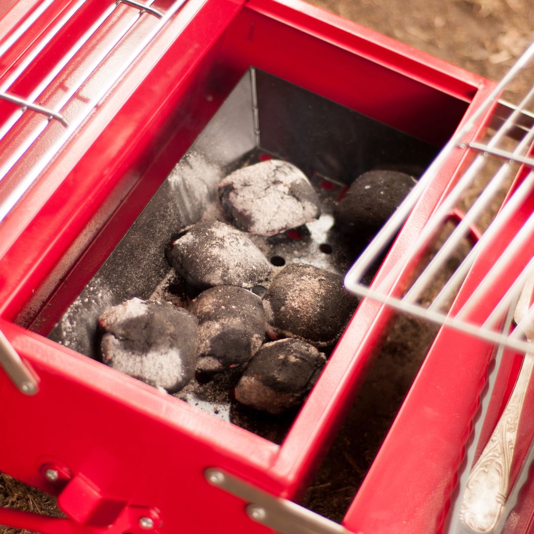 Мангал в работе