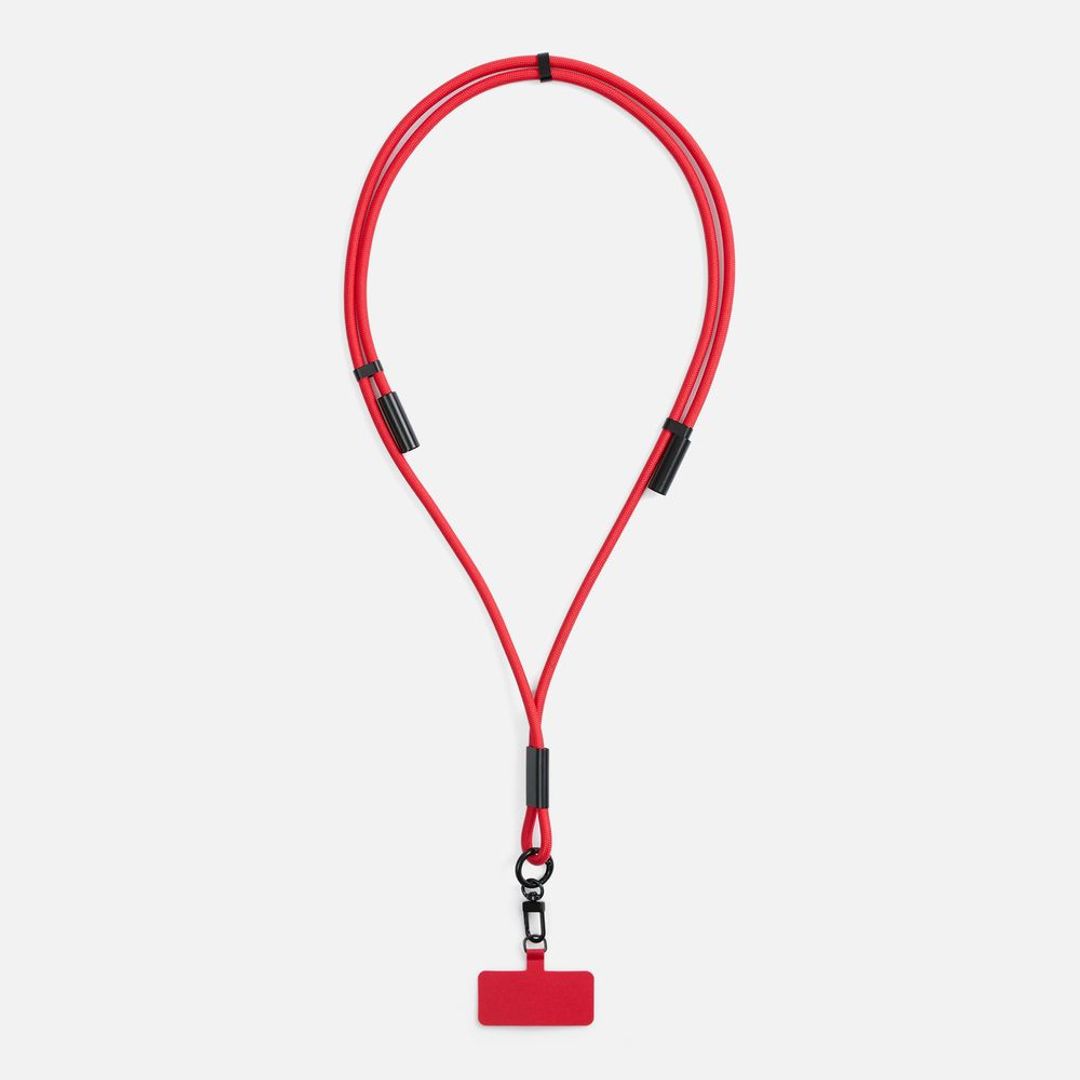 Кабель-ланьярд energyFlex Power Delivery 60 Вт (красный)