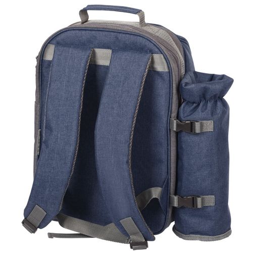 Набор для пикника Fridag на 2 персоны (темно-синий с серым)