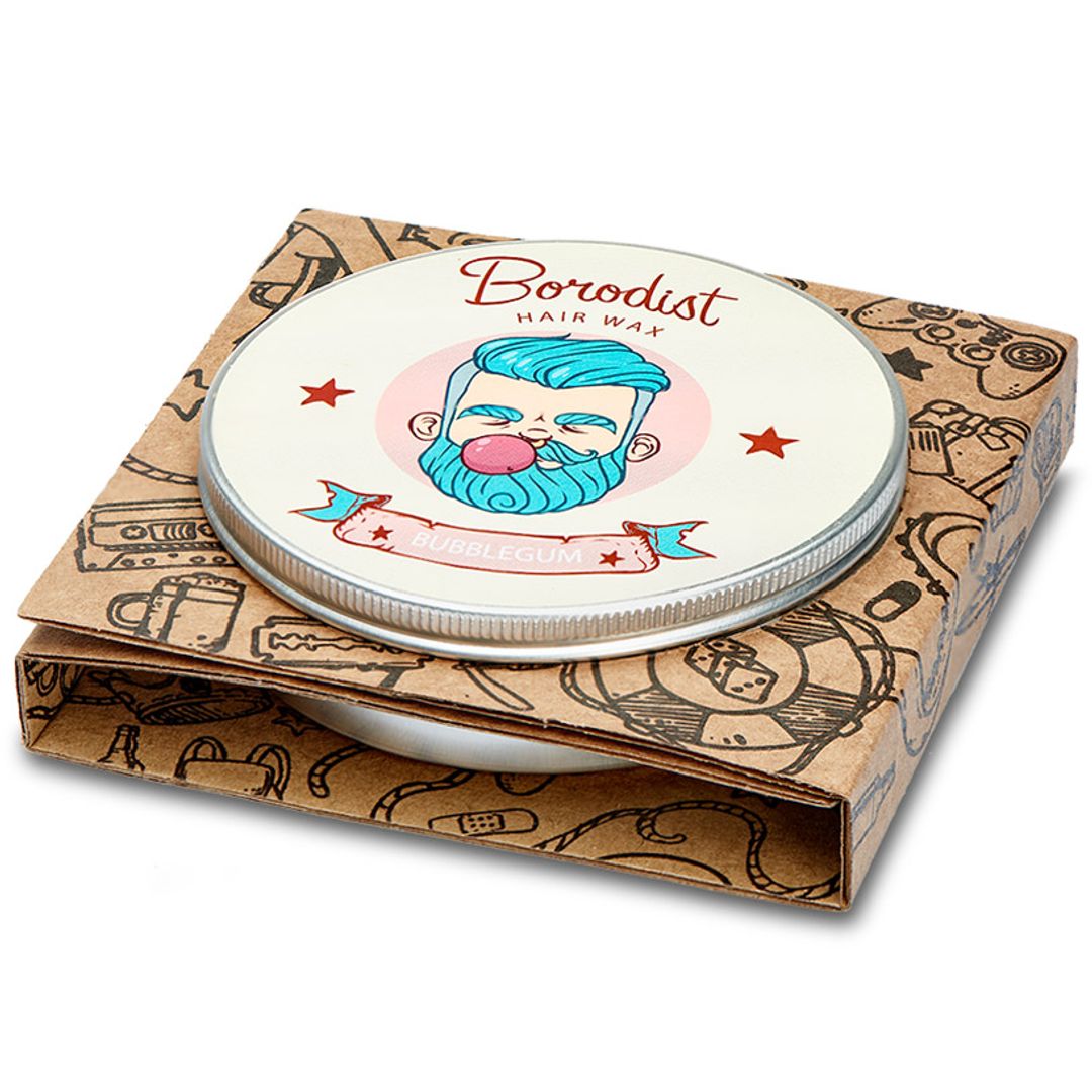 Воск-паутинка для волос Borodist Bubblegum