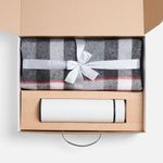 Подарочный набор Homedale (серый с белым) Подарочный набор Homedale (серый с белым)