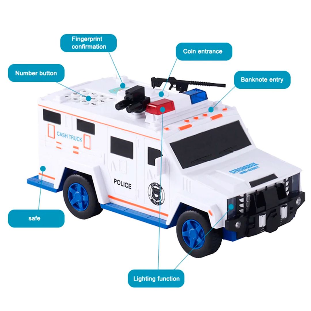 Копилка с кодовым замком Инкассатор
