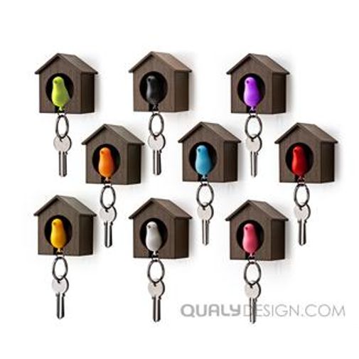 Держатель для ключей Sparrow (Белый/розовый)