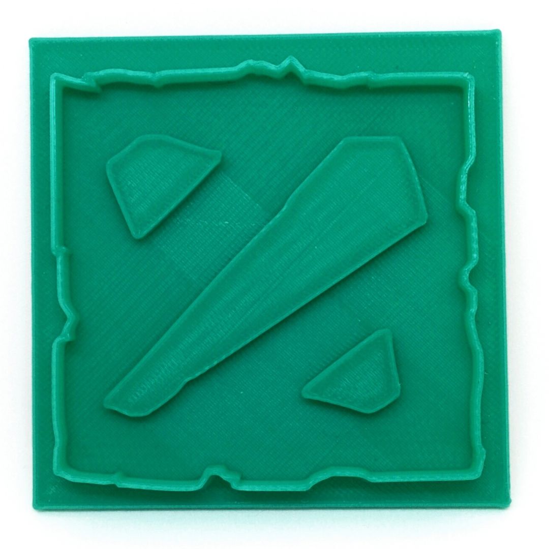 Форма для печенья Dota2 (эмблема) Форма для печенья Dota2 (эмблема)