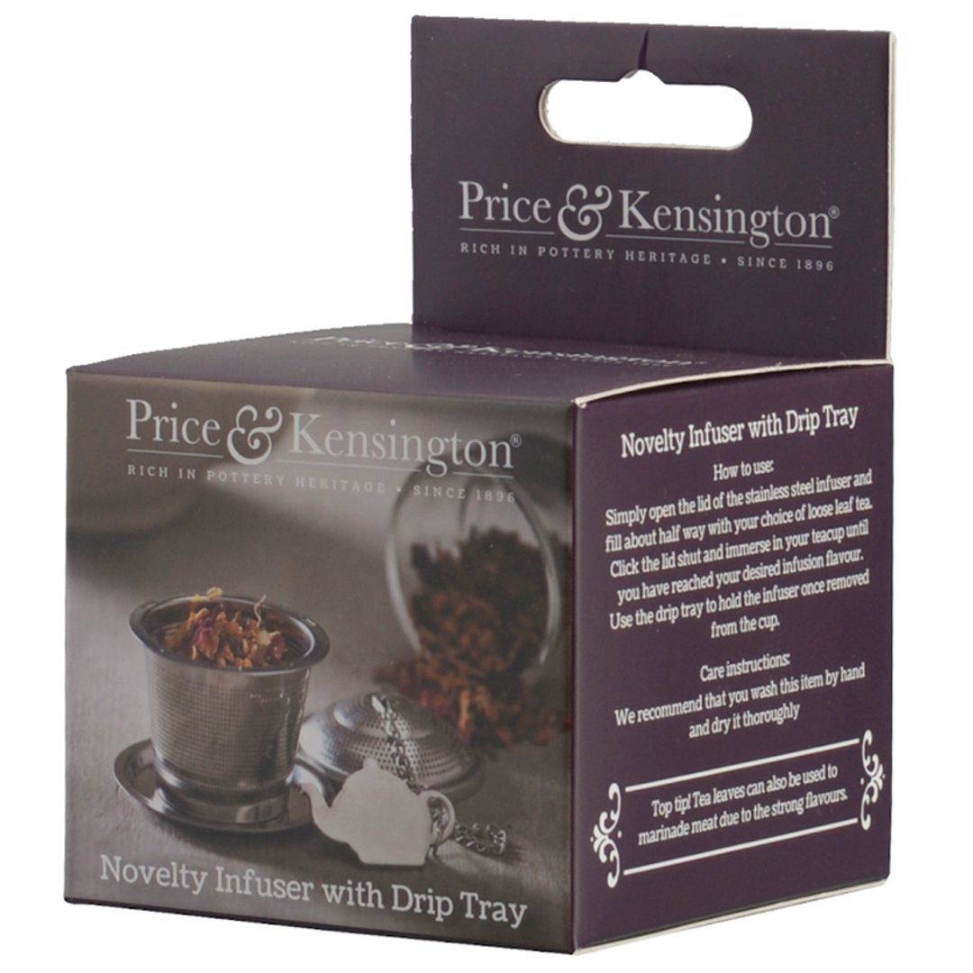 Заварник для чая с блюдцем Заварник для чая с блюдцем