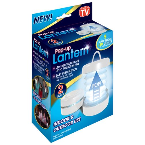 Портативный складной фонарь Pop-up Lantern (2 шт)