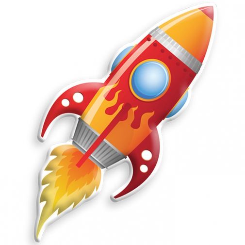 Ночник Ракета Big Red Rocket
