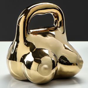 Копилка Сиськи (Золотистый)