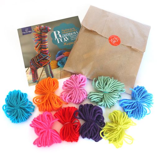 Набор для творчества Игрушка из пряжи Жираф Набор для творчества Игрушка из пряжи Жираф