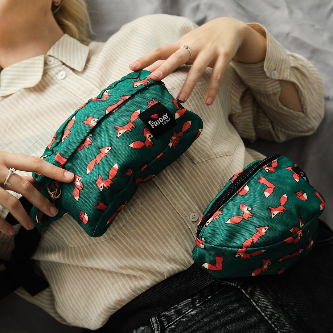 Поясная сумка Лисички ищут спички Поясная сумка Лисички ищут спички