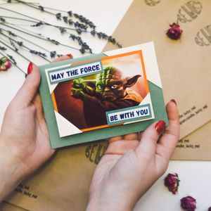 Открытка Star Wars Мастер Йода