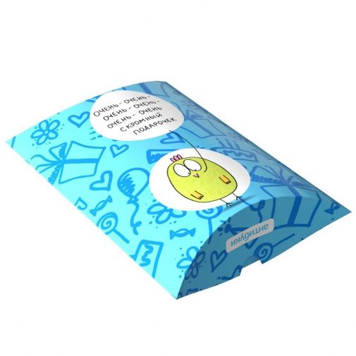 Подарочная коробка Очень скромный подарочек