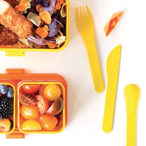 Столовый набор в футляре Monbento Pocket color Столовый набор в футляре Monbento Pocket color